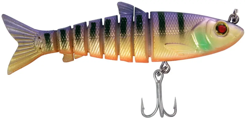 Zerek Live Mullet 4.5" 23g Soft Body Jointed Swimbait Fishing Lure