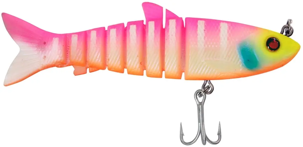 Zerek Live Mullet 4.5" 23g Soft Body Jointed Swimbait Fishing Lure