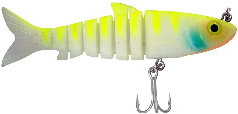 Zerek Live Mullet 5.5" 35g Soft Body Jointed Swimbait Fishing Lure