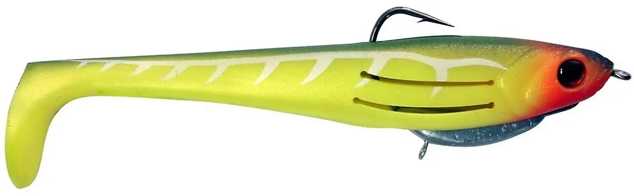 7 Inch Zerek Flat Shad Pro Snagless Soft Plastic Fishing Lure