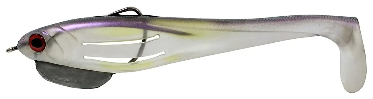 7 Inch Zerek Flat Shad Pro Snagless Soft Plastic Fishing Lure