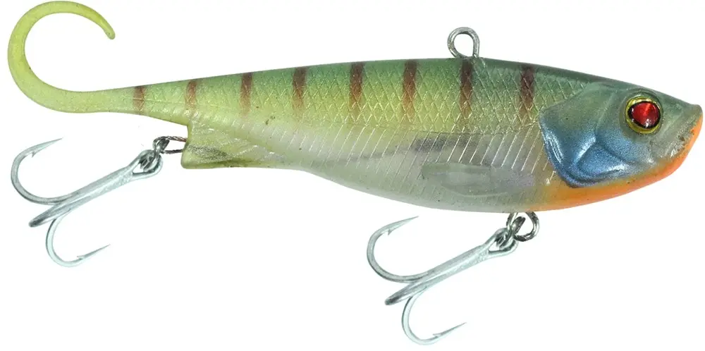 95mm Zerek Fish Trap Soft Vibe Sinking Crankbait Fishing Lure