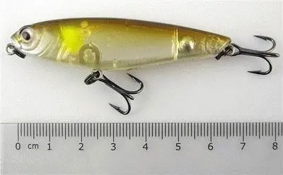 65mm Zerek Trail Weaver 6g Top Water Fishing Lure Perfect For Bream Bass