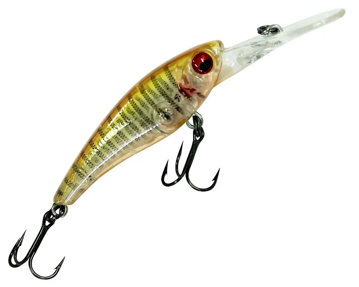 50mm Floating Zerek Tango Shad Fishing Lure - 4g - Diving Depth up to 1.6 Metres