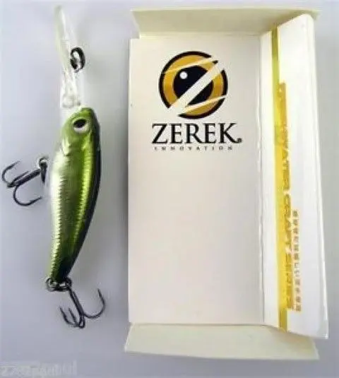 50mm Floating Zerek Tango Shad Fishing Lure - 4g - Diving Depth up to 1.6 Metres