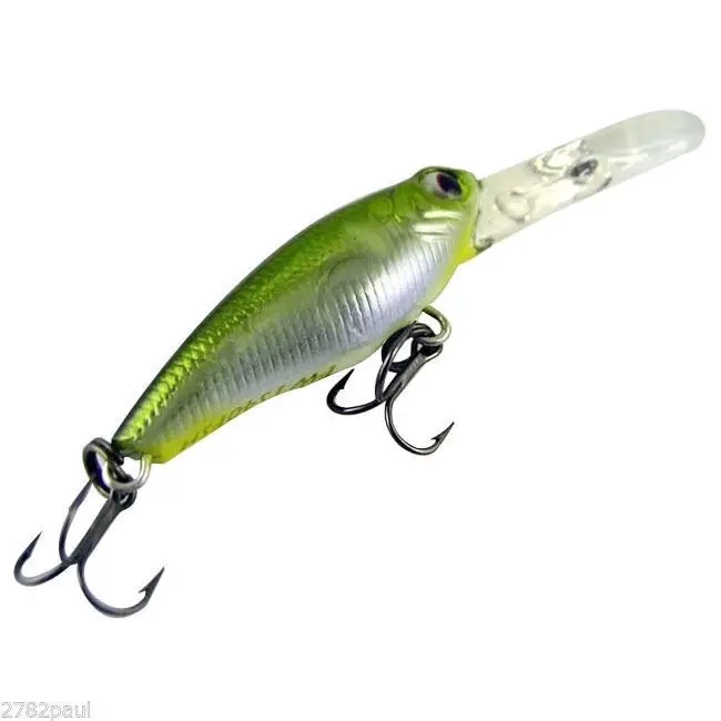 50mm Floating Zerek Tango Shad Fishing Lure - 4g - Diving Depth up to 1.6 Metres