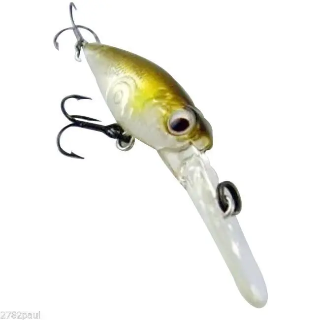 50mm Floating Zerek Tango Shad Fishing Lure - 4g - Diving Depth up to 1.6 Metres