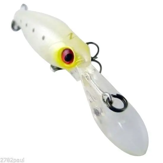 50mm Floating Zerek Tango Shad Fishing Lure - 4g - Diving Depth up to 1.6 Metres