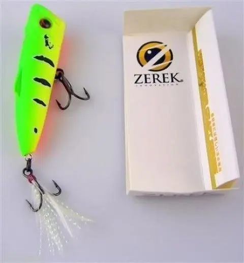 Brand New 50mm  Zerek Poparazzi 4.5 grams Top Water Popping Fishing Lure