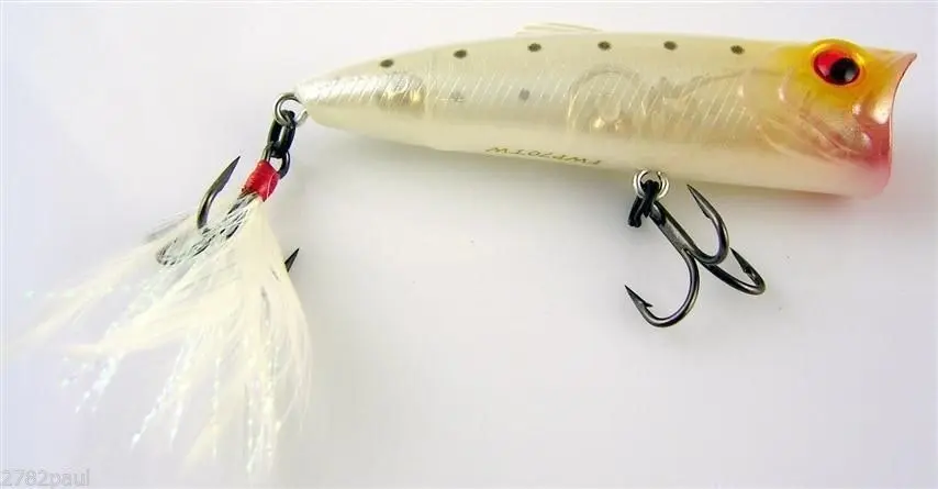 Brand New 50mm  Zerek Poparazzi 4.5 grams Top Water Popping Fishing Lure