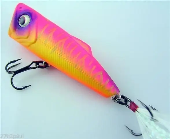 Brand New 50mm  Zerek Poparazzi 4.5 grams Top Water Popping Fishing Lure