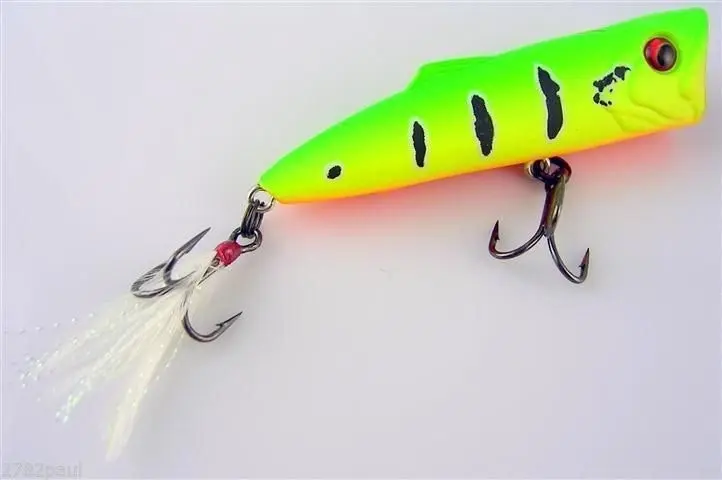 Brand New 50mm  Zerek Poparazzi 4.5 grams Top Water Popping Fishing Lure