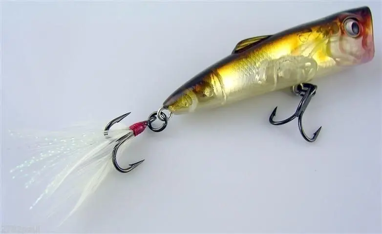 Brand New 50mm  Zerek Poparazzi 4.5 grams Top Water Popping Fishing Lure