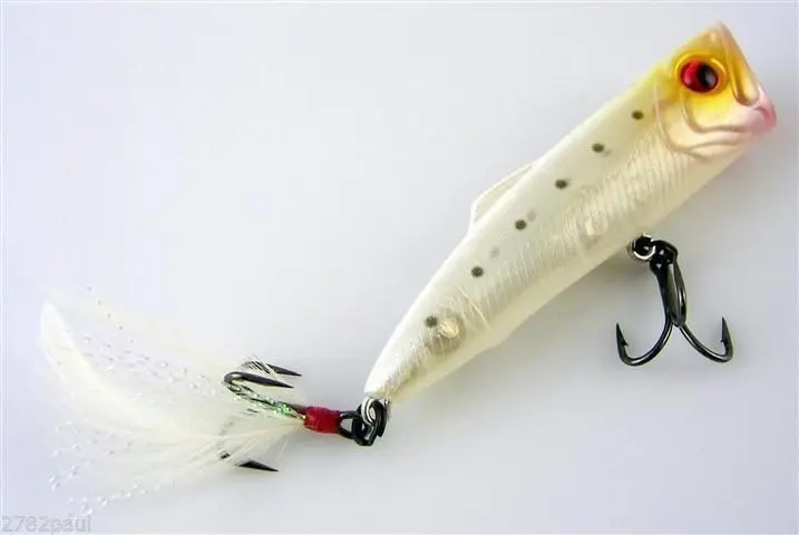 Brand New 50mm  Zerek Poparazzi 4.5 grams Top Water Popping Fishing Lure