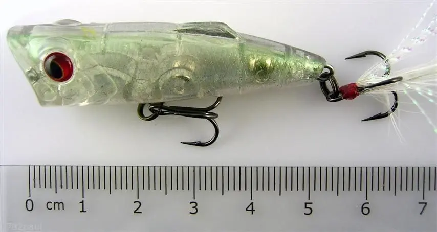 Brand New 50mm  Zerek Poparazzi 4.5 grams Top Water Popping Fishing Lure