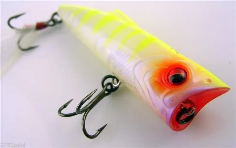 Brand New 50mm  Zerek Poparazzi 4.5 grams Top Water Popping Fishing Lure