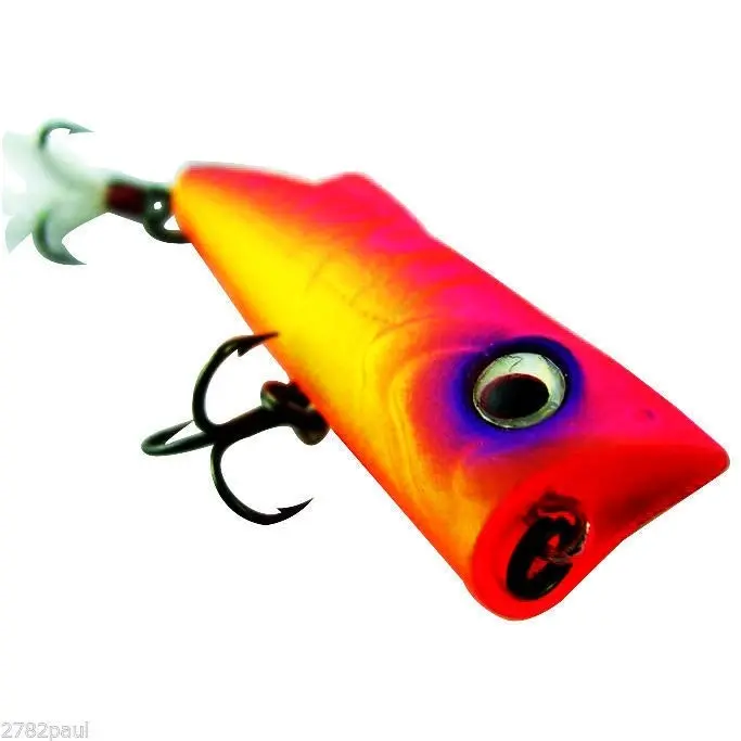 Brand New 50mm  Zerek Poparazzi 4.5 grams Top Water Popping Fishing Lure