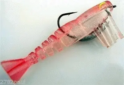 50mm Zerek Live Shrimp Pre Rigged Lumo Eyes Jointed Body Lure