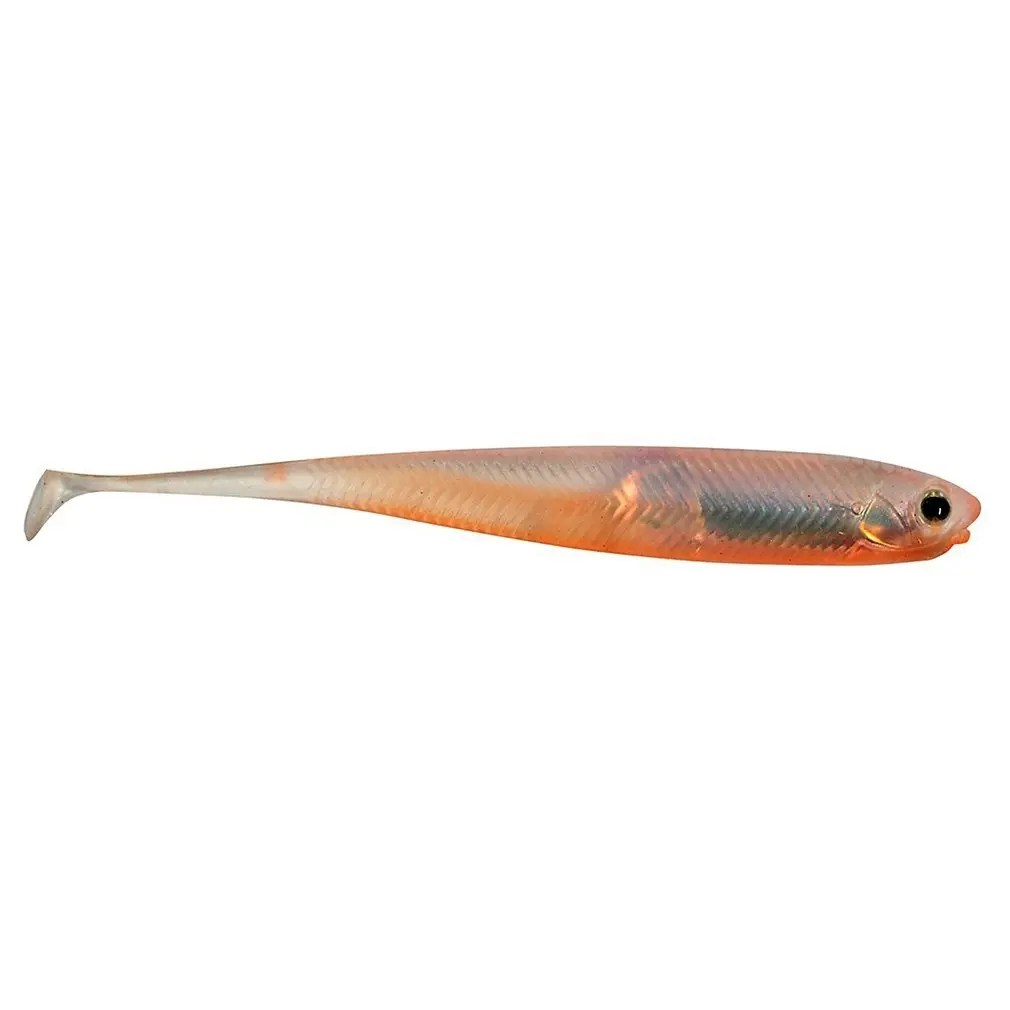 6 Pack of 110mm Zerek Live Flash Minnow Wriggly Soft Plastic Fishing Lure