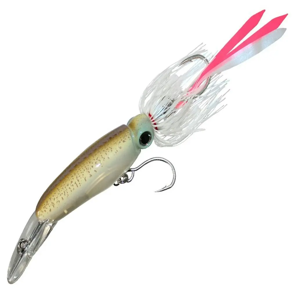 Fish Inc Lures Centre 13 170mm Diving Squid Fishing Lure