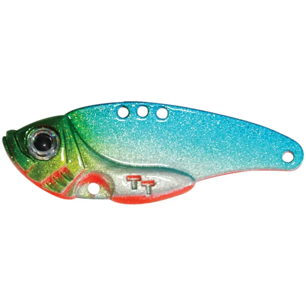 TT Lures 1/8oz Switchblade Metal Vibe Lure - 36mm Blade - Rigged