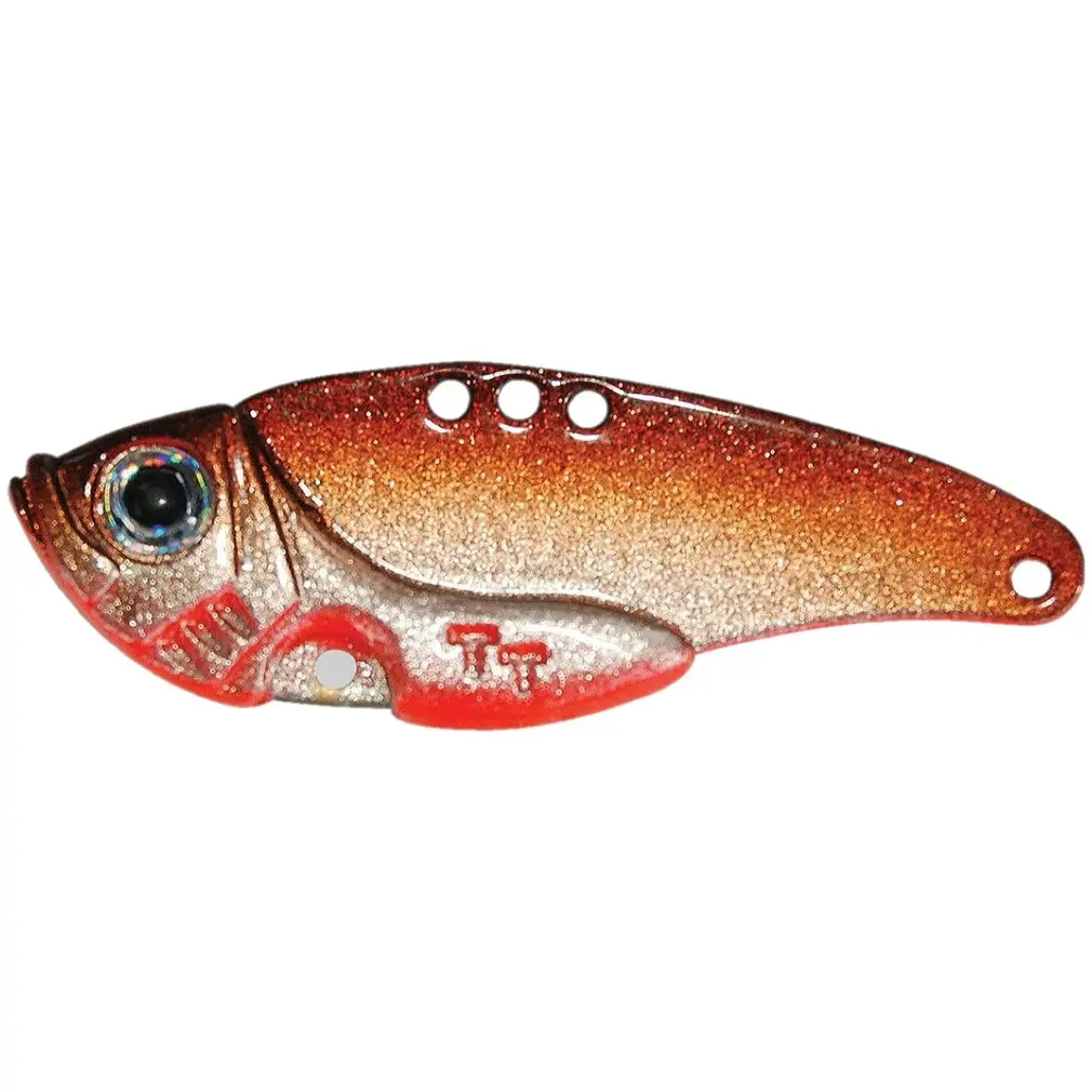 TT Lures 1/4oz Switchblade Metal Vibe Lure - 43mm Blade - Rigged