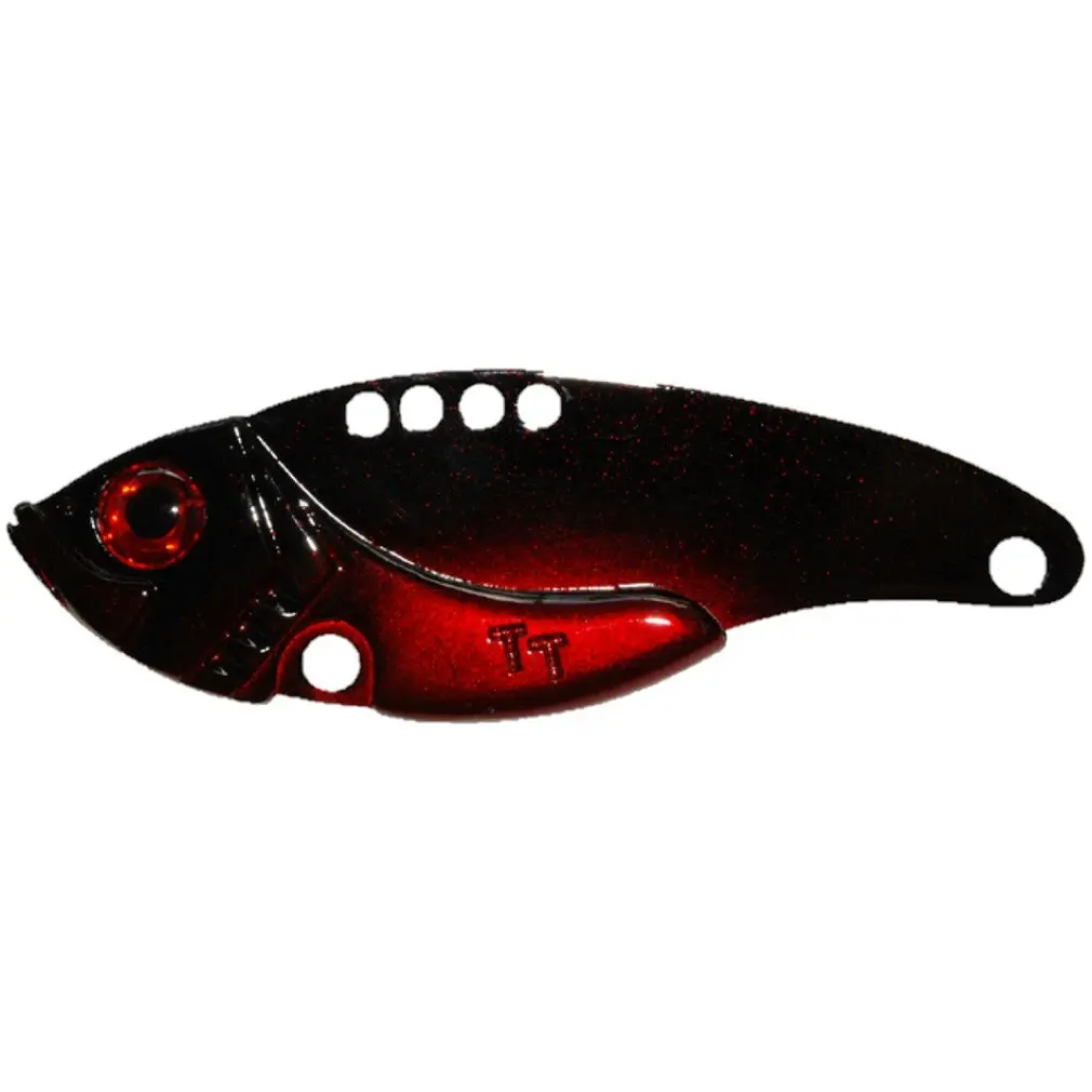 TT Lures 1oz Switchblade HD Metal Vibe Lure - 76mm Blade - Rigged