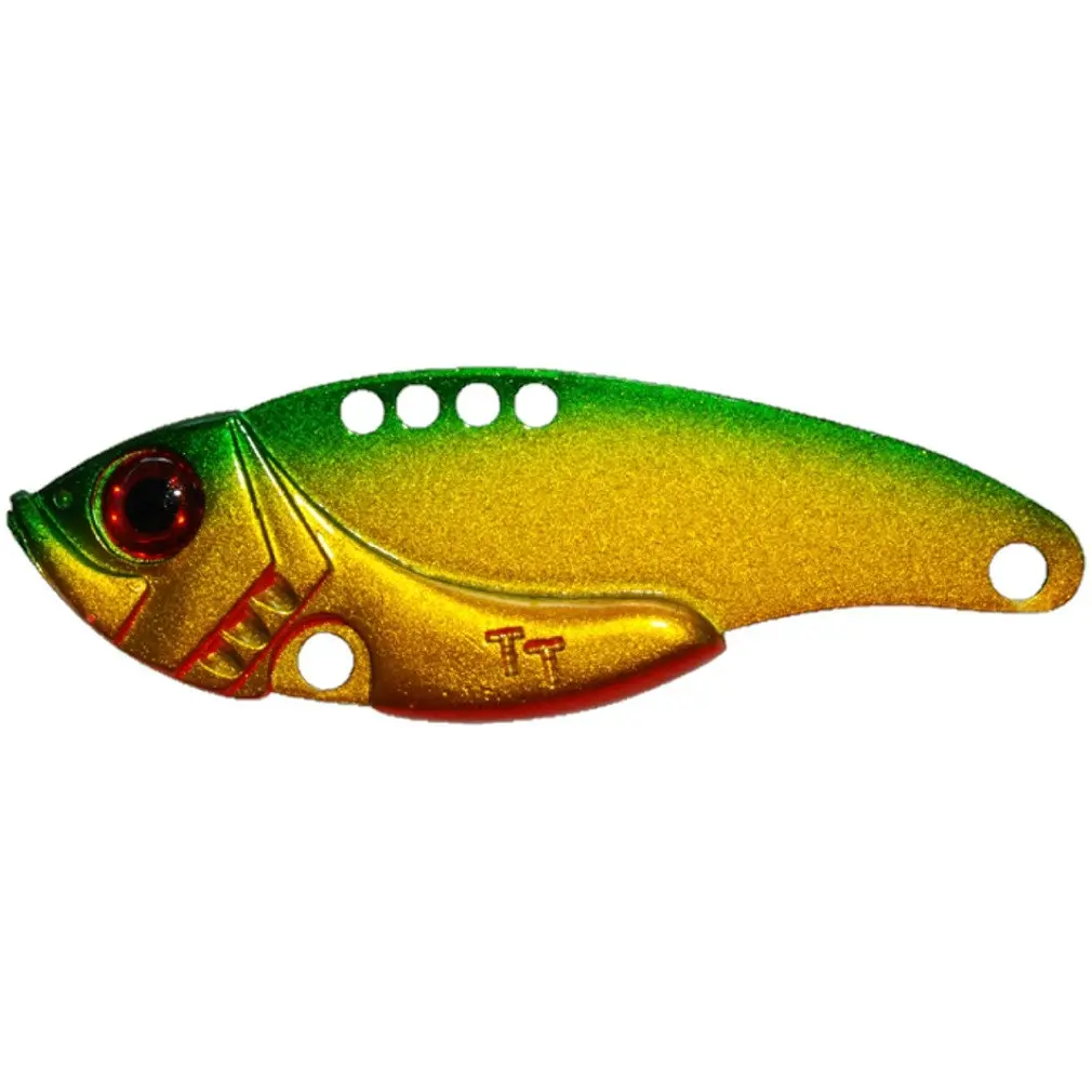 TT Lures 1oz Switchblade HD Metal Vibe Lure - 76mm Blade - Rigged