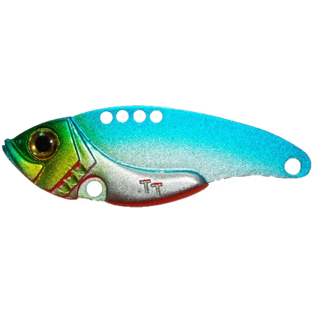 TT Lures 1oz Switchblade HD Metal Vibe Lure - 76mm Blade - Rigged