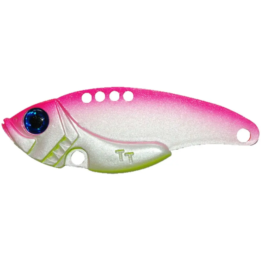 TT Lures 1oz Switchblade HD Metal Vibe Lure - 76mm Blade - Rigged