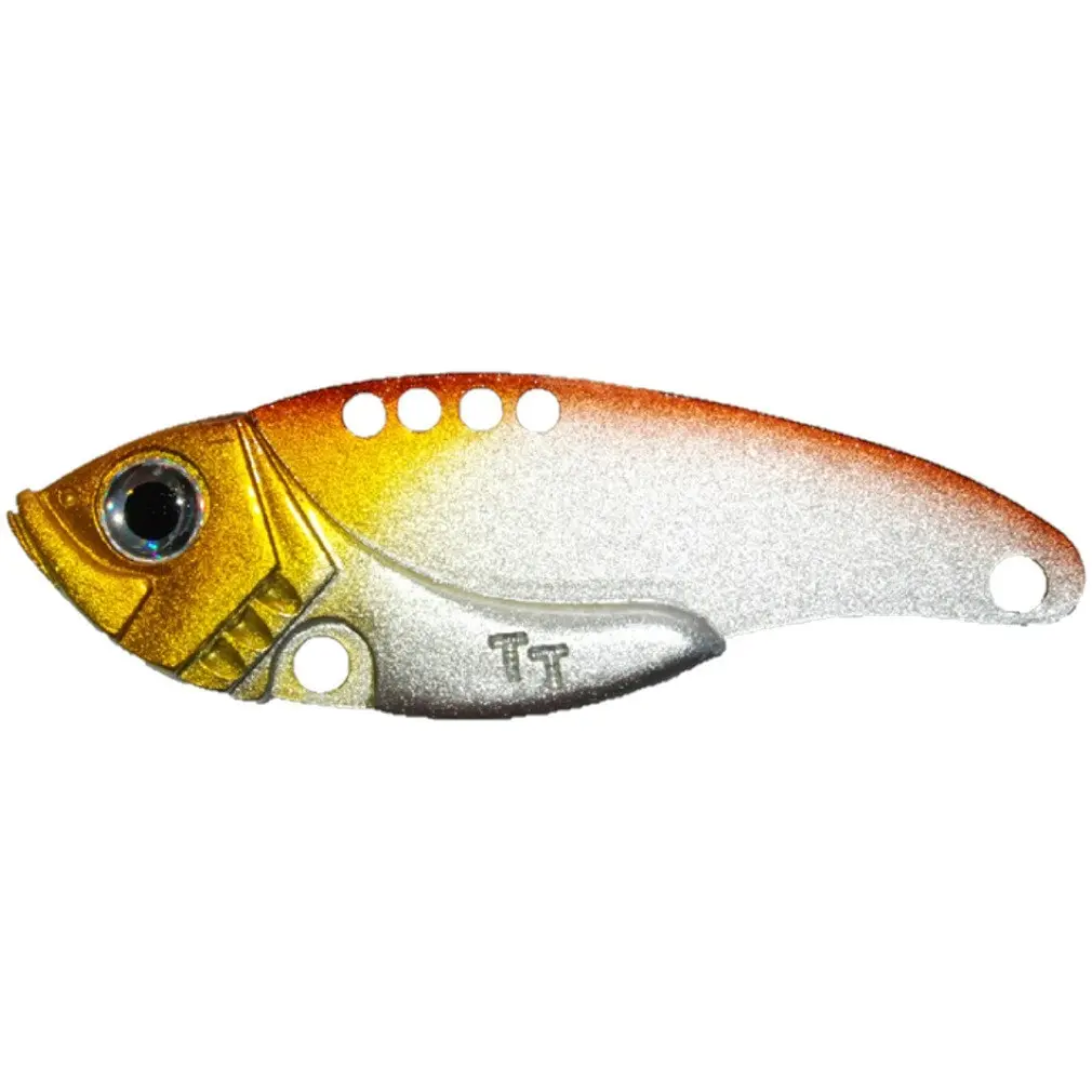 TT Lures 1oz Switchblade HD Metal Vibe Lure - 76mm Blade - Rigged