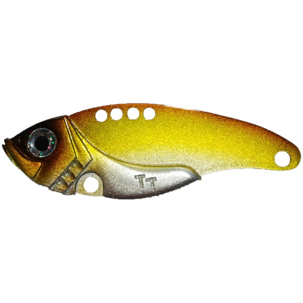 TT Lures 1oz Switchblade HD Metal Vibe Lure - 76mm Blade - Rigged