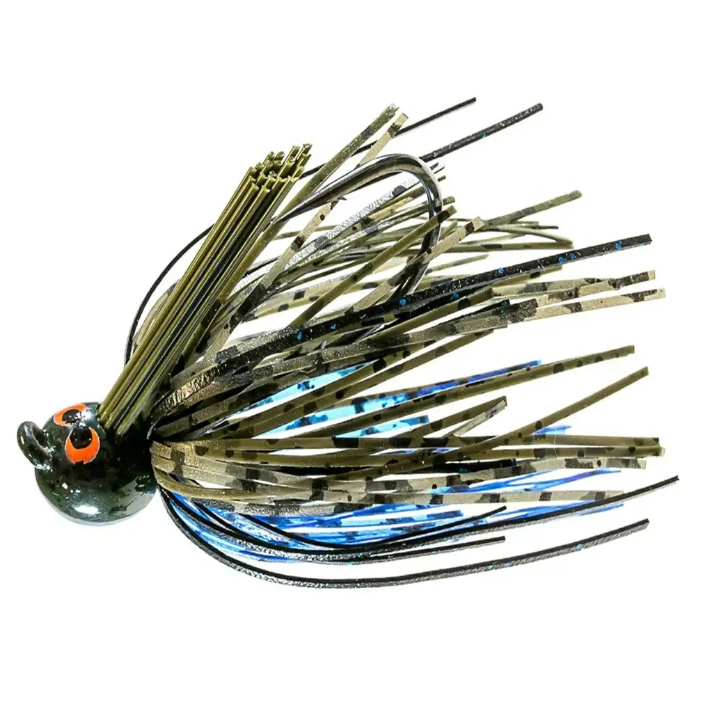 1/4oz Zman Crosseyez Power Finesse Jigs - 7g Skirted Jig Lure