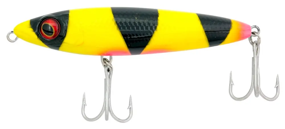 115mm Zerek Gecko Hard Body Fishing Lure - 29gm Rattling Topwater Lure