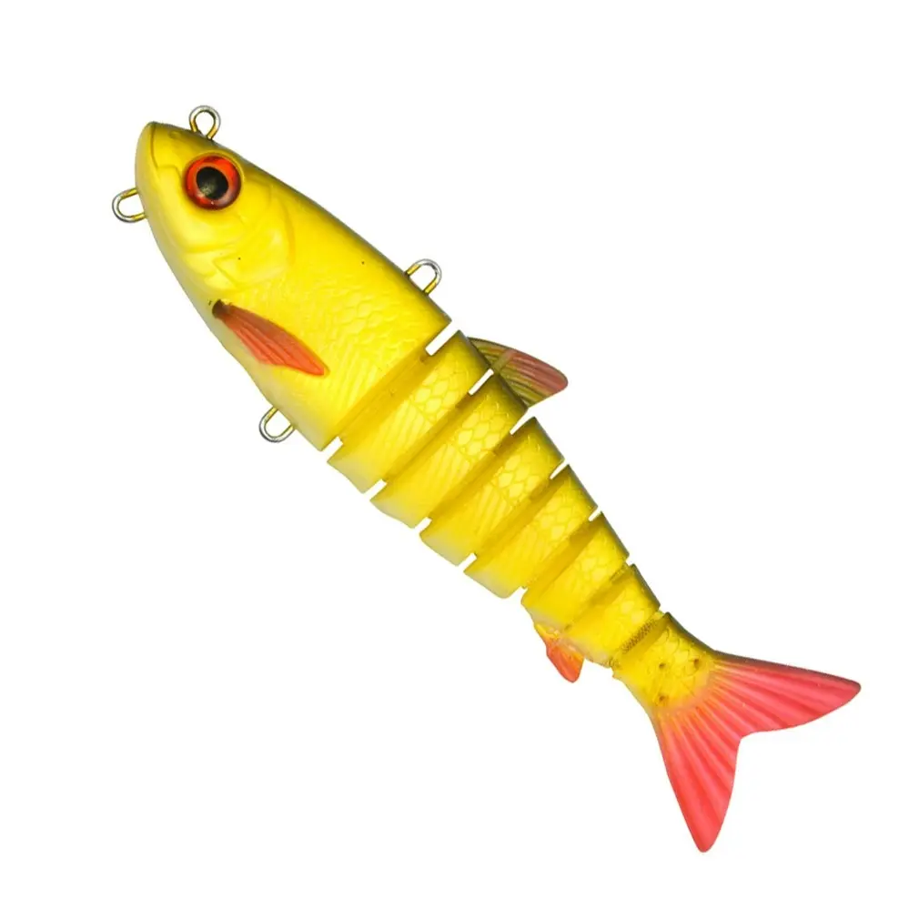 8 Inch Zerek Live Swimbait Soft Plastic Fishing Lure-Rigged with Quality Treble