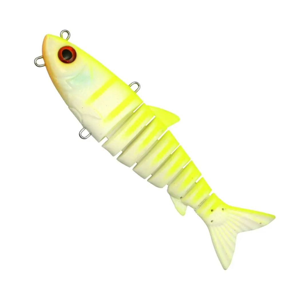 8 Inch Zerek Live Swimbait Soft Plastic Fishing Lure-Rigged with Quality Treble