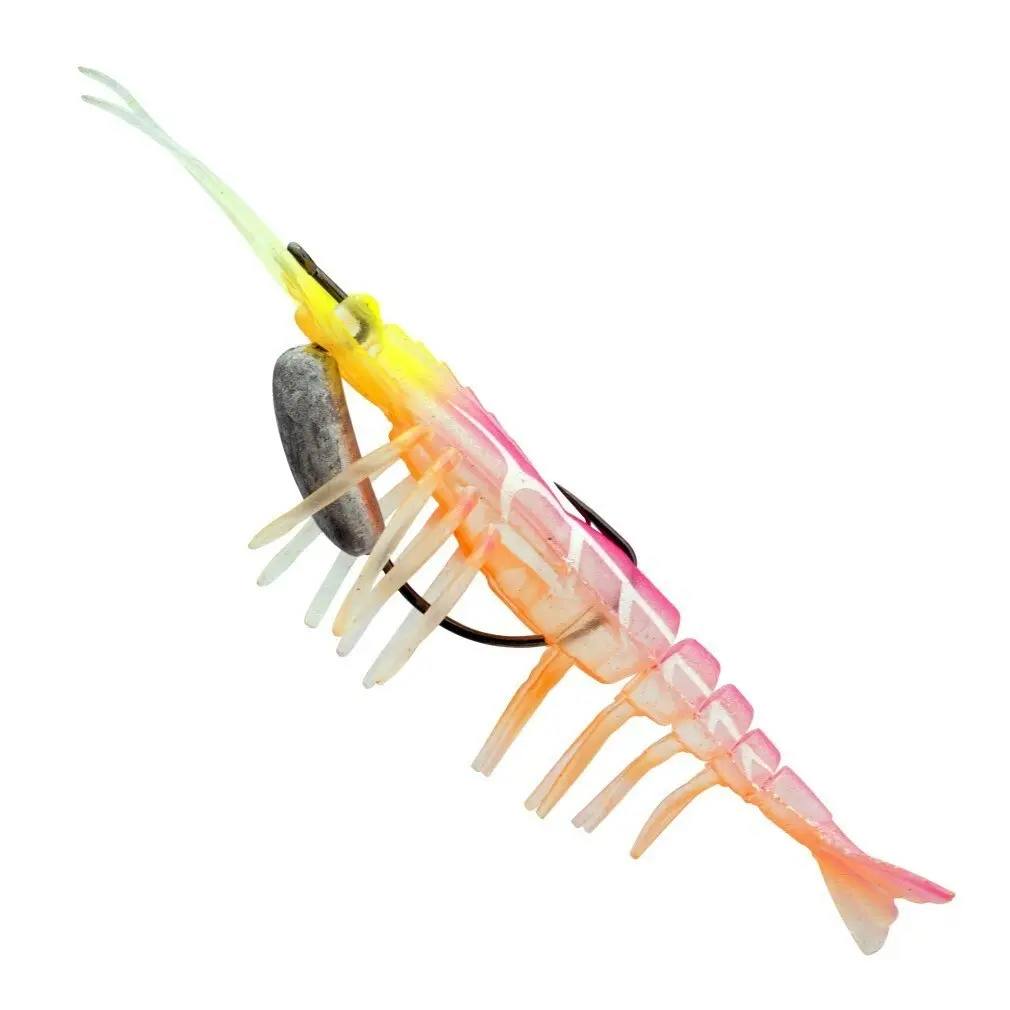 4 Inch Zerek Live Shrimp Hot Legs Soft Plastic Fishing Lure