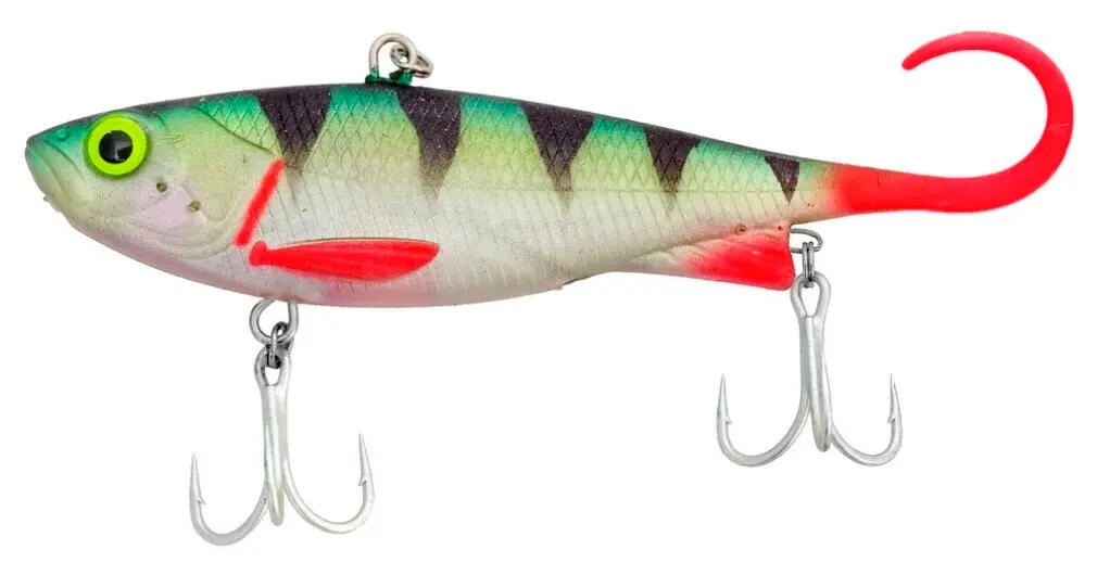 160mm Light Zerek Fish Trap Soft Vibe Crankbait Fishing Lure - 58gm Soft Plastic