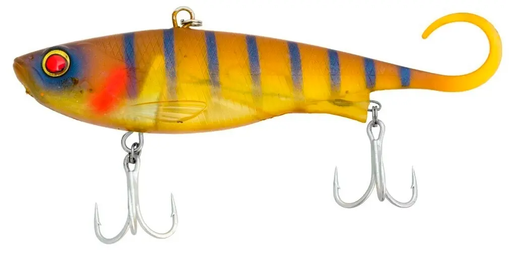 160mm Heavy Zerek Fish Trap Soft Vibe Crankbait Fishing Lure - 78gm Soft Plastic