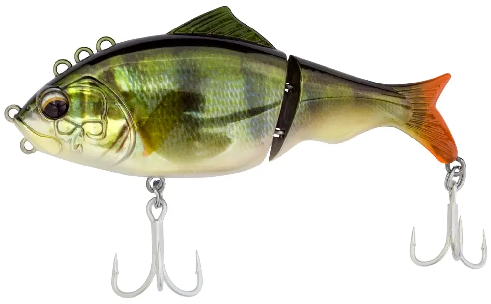 130mm Bone Focus Jointed Swimbait Fishing Lure with 5 Towing Eyelets