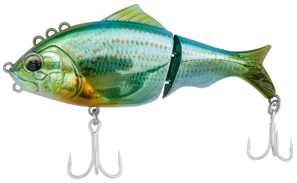 130mm Bone Focus Jointed Swimbait Fishing Lure with 5 Towing Eyelets