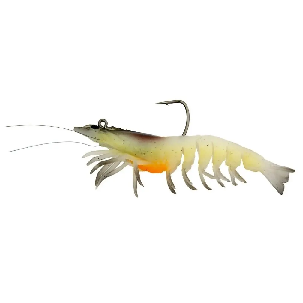 3 Inch Zerek Absolute Shrimp Soft Plastic Fishing Lure - 9gm Prawn Lure