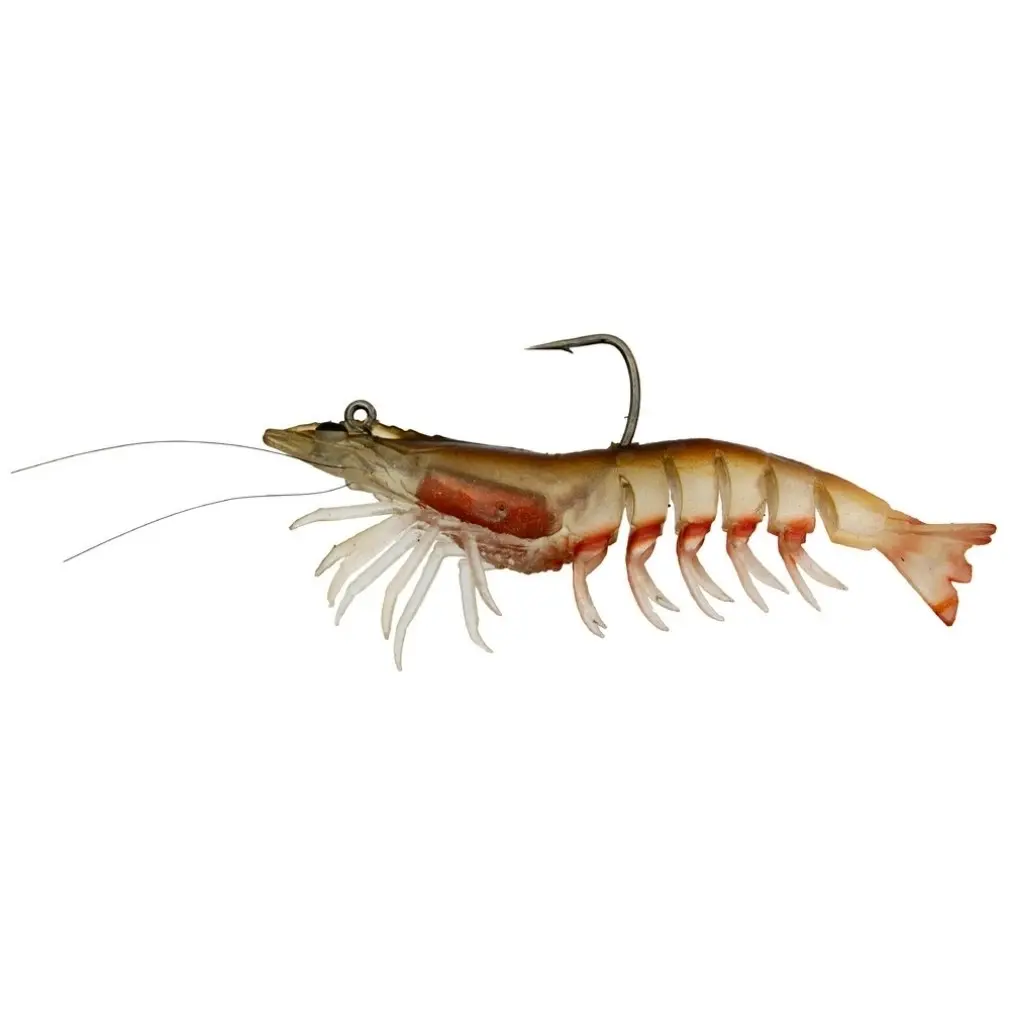 3 Inch Zerek Absolute Shrimp Soft Plastic Fishing Lure - 9gm Prawn Lure