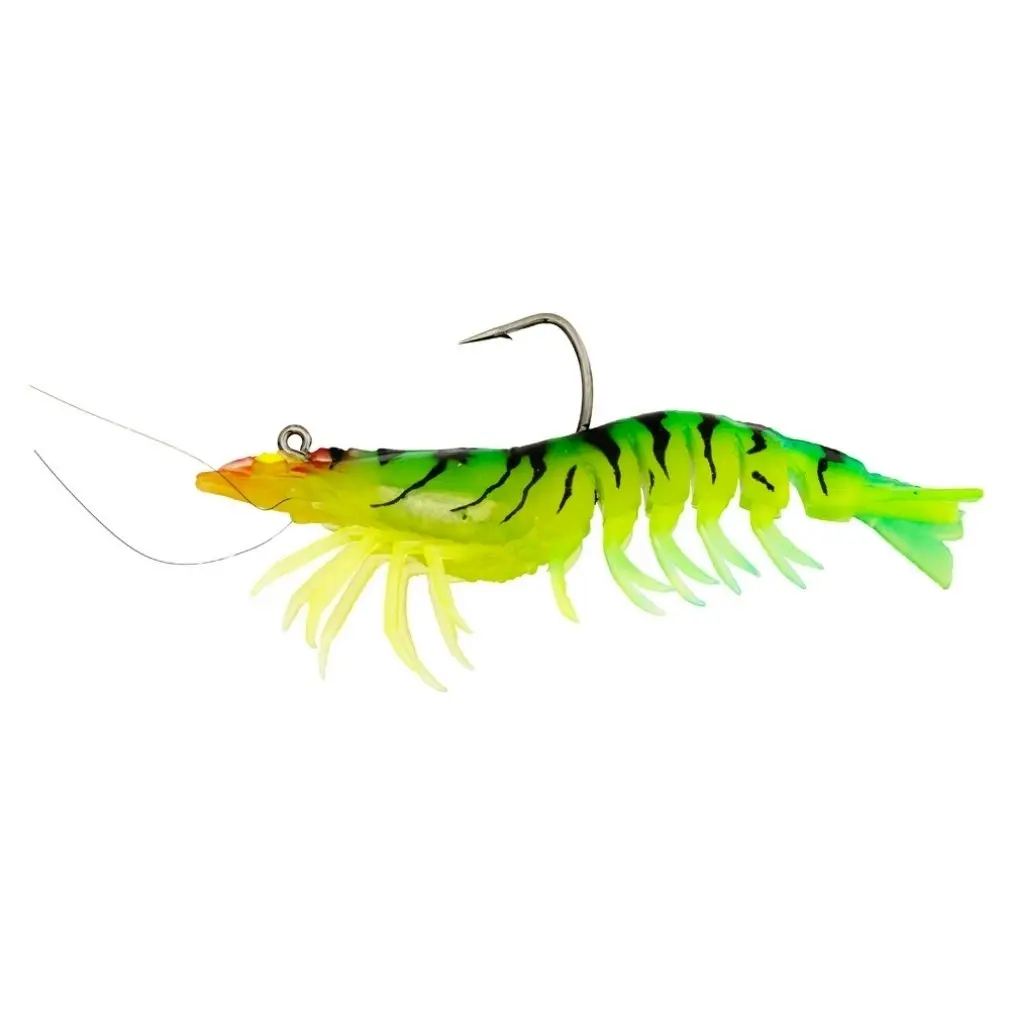 3 Inch Zerek Absolute Shrimp Soft Plastic Fishing Lure - 9gm Prawn Lure