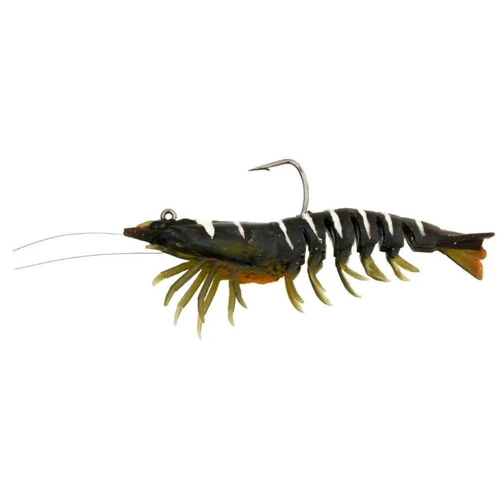 3 Inch Zerek Absolute Shrimp Soft Plastic Fishing Lure - 9gm Prawn Lure