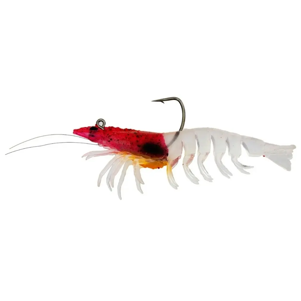 3 Inch Zerek Absolute Shrimp Soft Plastic Fishing Lure - 9gm Prawn Lure