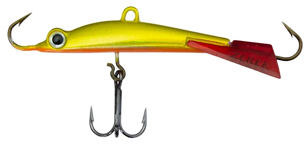 40mm Zerek Ice Gigolo Jig Fishing Lure - 10gm Ice Jig Lure