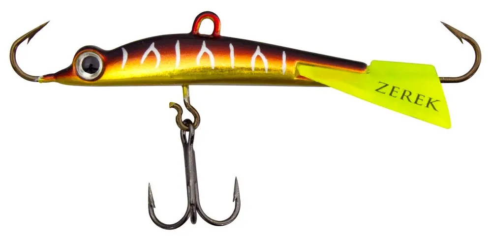 40mm Zerek Ice Gigolo Jig Fishing Lure - 10gm Ice Jig Lure