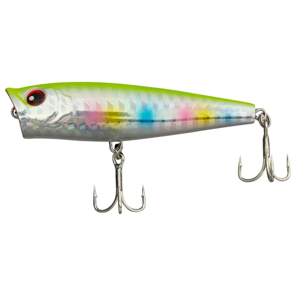 68mm FishArt Dynamite Popping Fishing Lure - 7gm Topwater Popper Lure