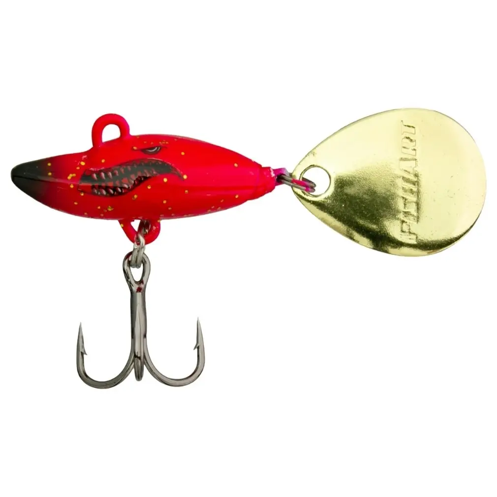 25mm FishArt Torpedo Spinner Bait Fishing Lure - 6g Sinking Spinner